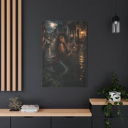 Venetian Moonlight Mermaid Mystery Wall Art & Canvas Print