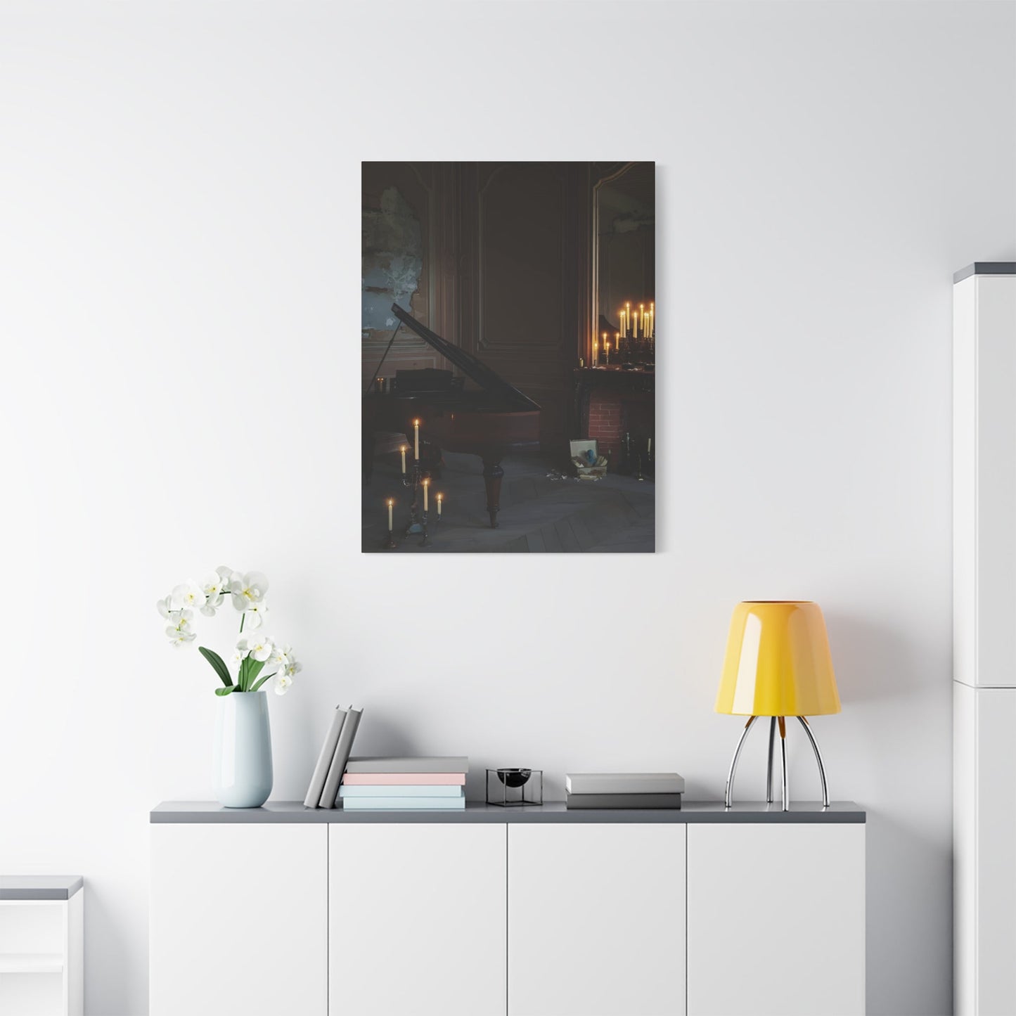 Candlelit Room Wall Art & Canvas Prints