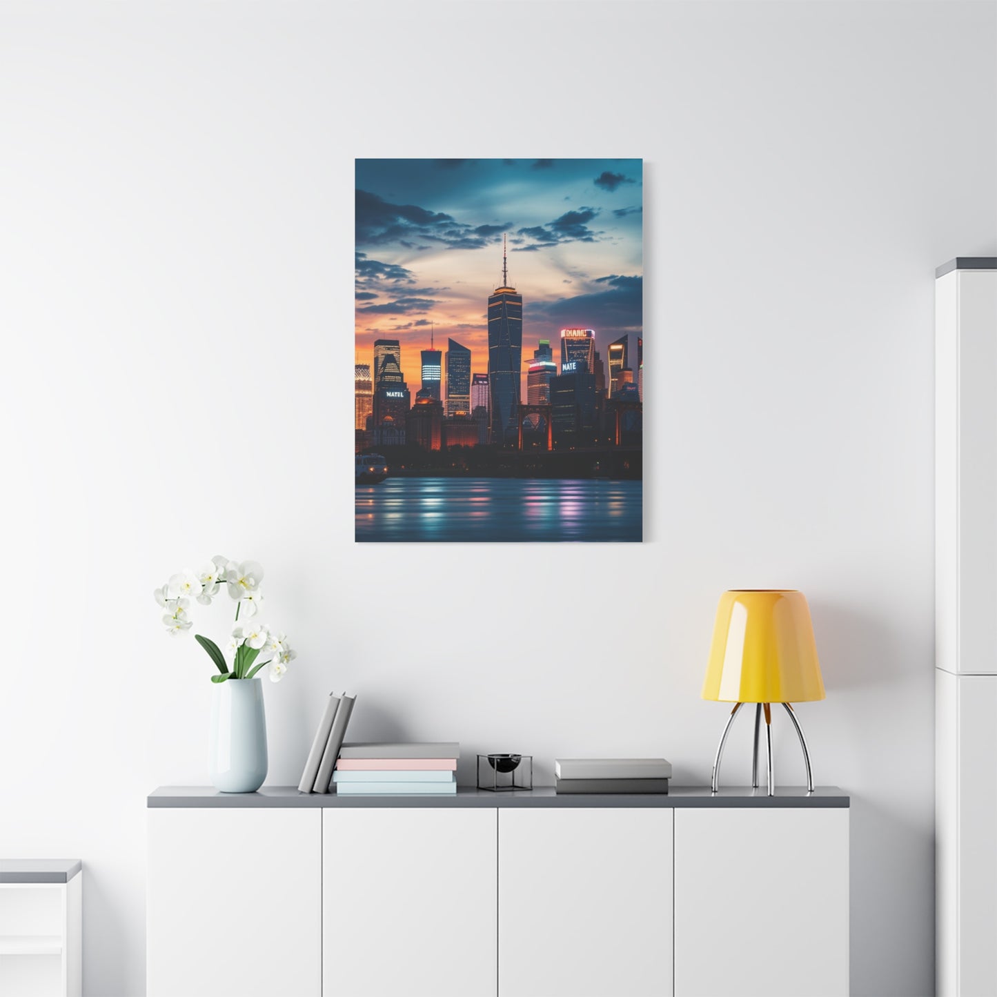 City Skylines Art Luxury Canvas Wall Art & Canvas Print