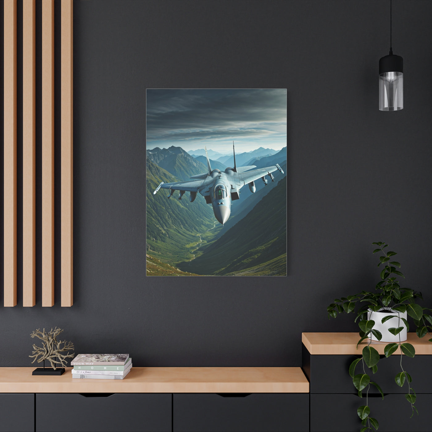 Mountain Valley Jet Patrol Wall Art & Canvas Prints