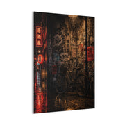 Neon Tokyo Alley Graffiti Street Wall Art & Canvas Print