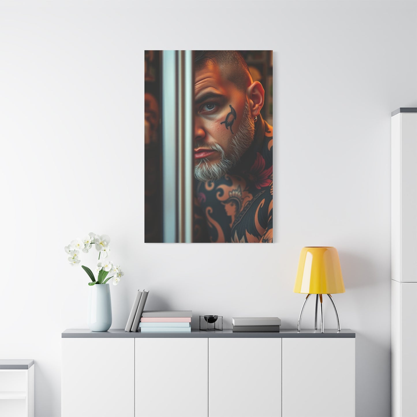 Elite Tattoo Parlor Art Vision Wall Art & Canvas Print