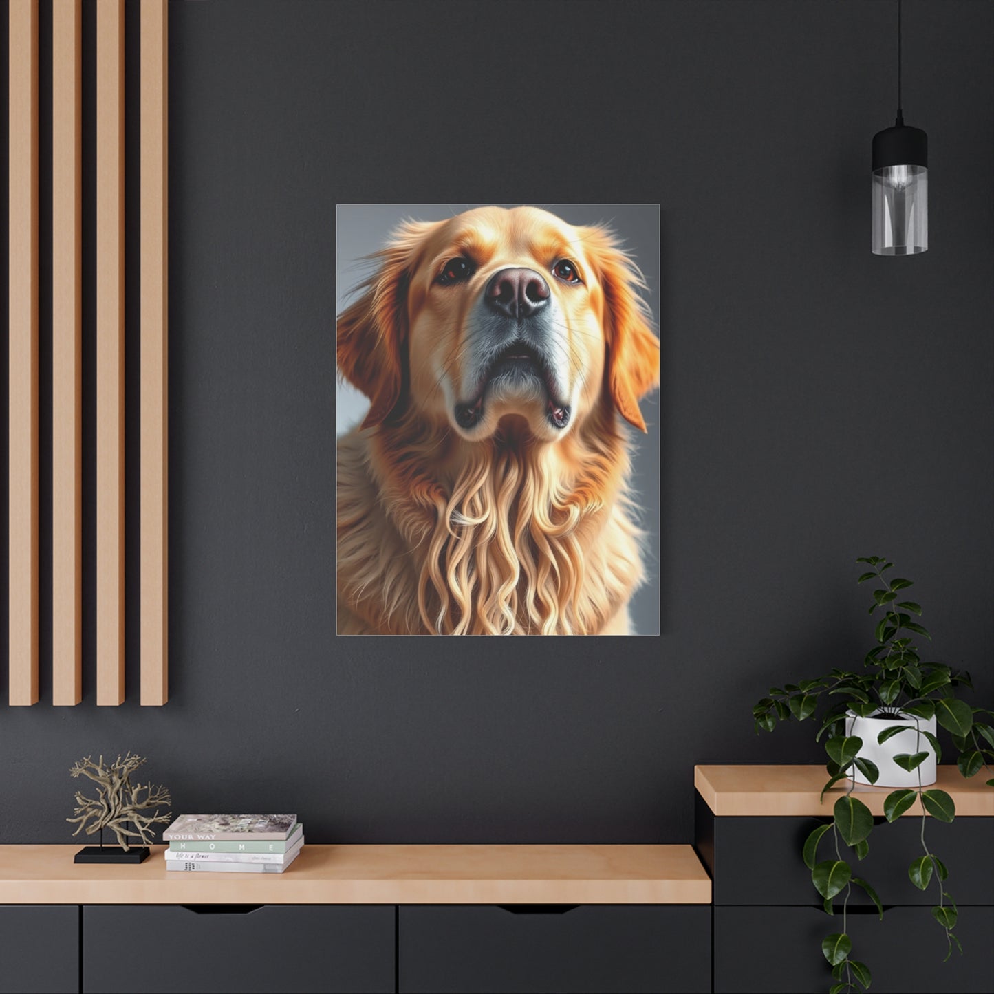 Masterpiece Golden Retriever Art Vision Wall Art & Canvas Print