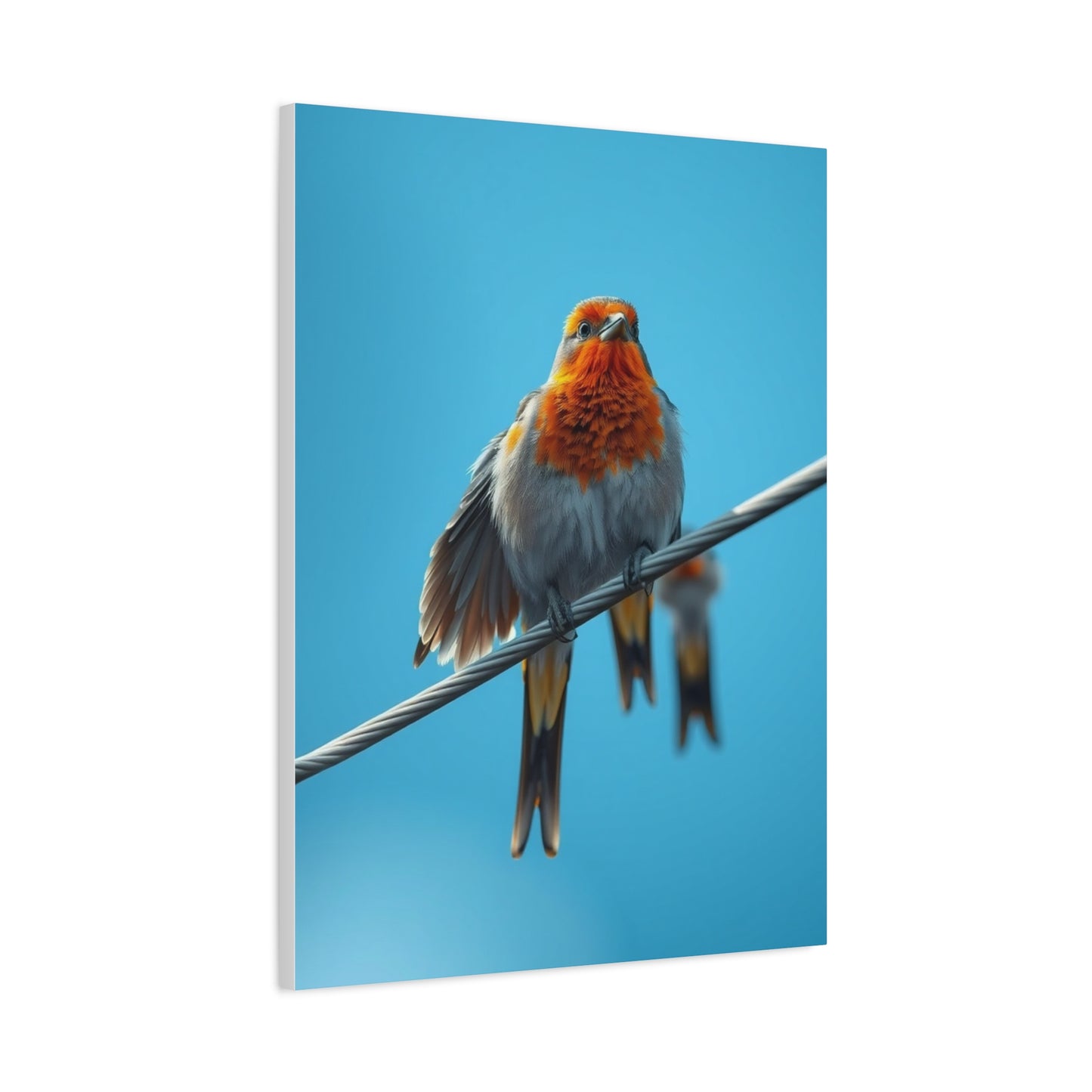Birds On a Wire Art Supreme Canvas Wall Art & Canvas Print