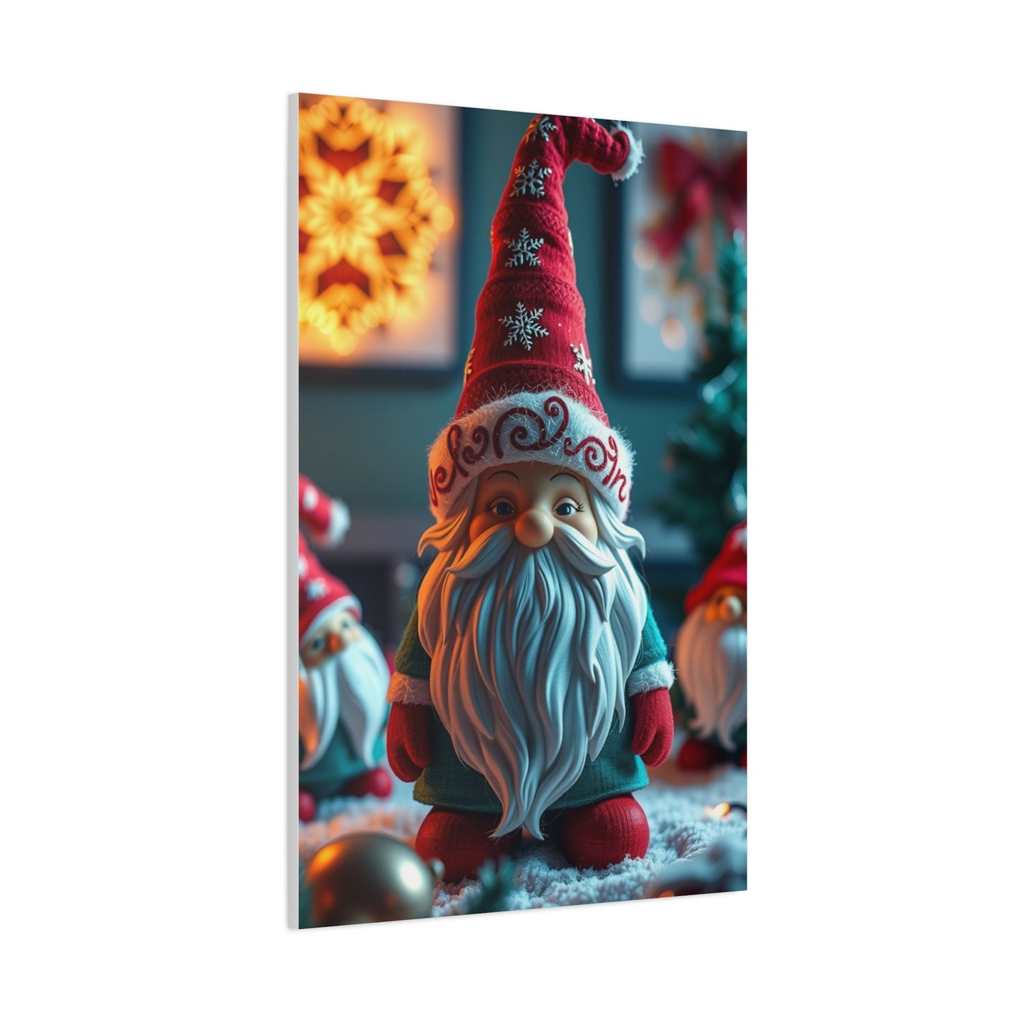 Supreme Christmas Gnome Art Beautiful Collection Wall Art & Canvas Print