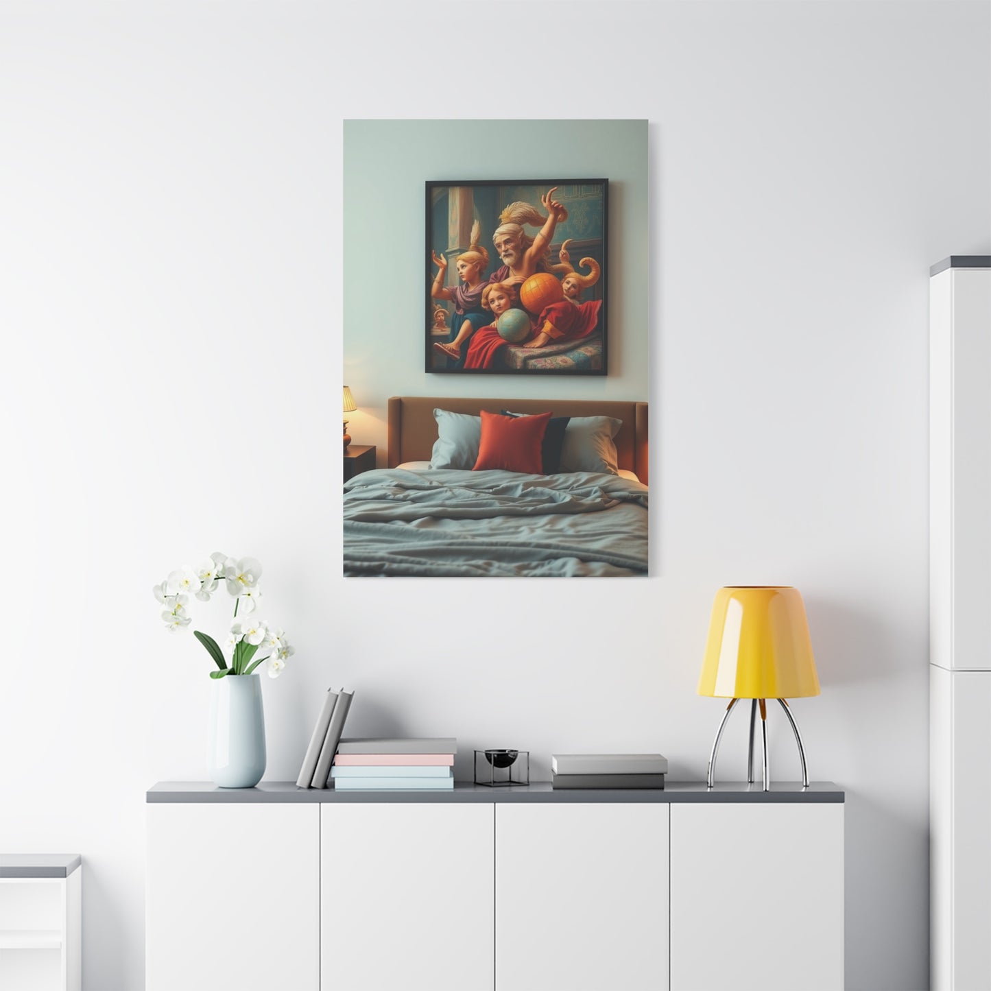 Radiant Twilight Impression Wall Art & Canvas Print