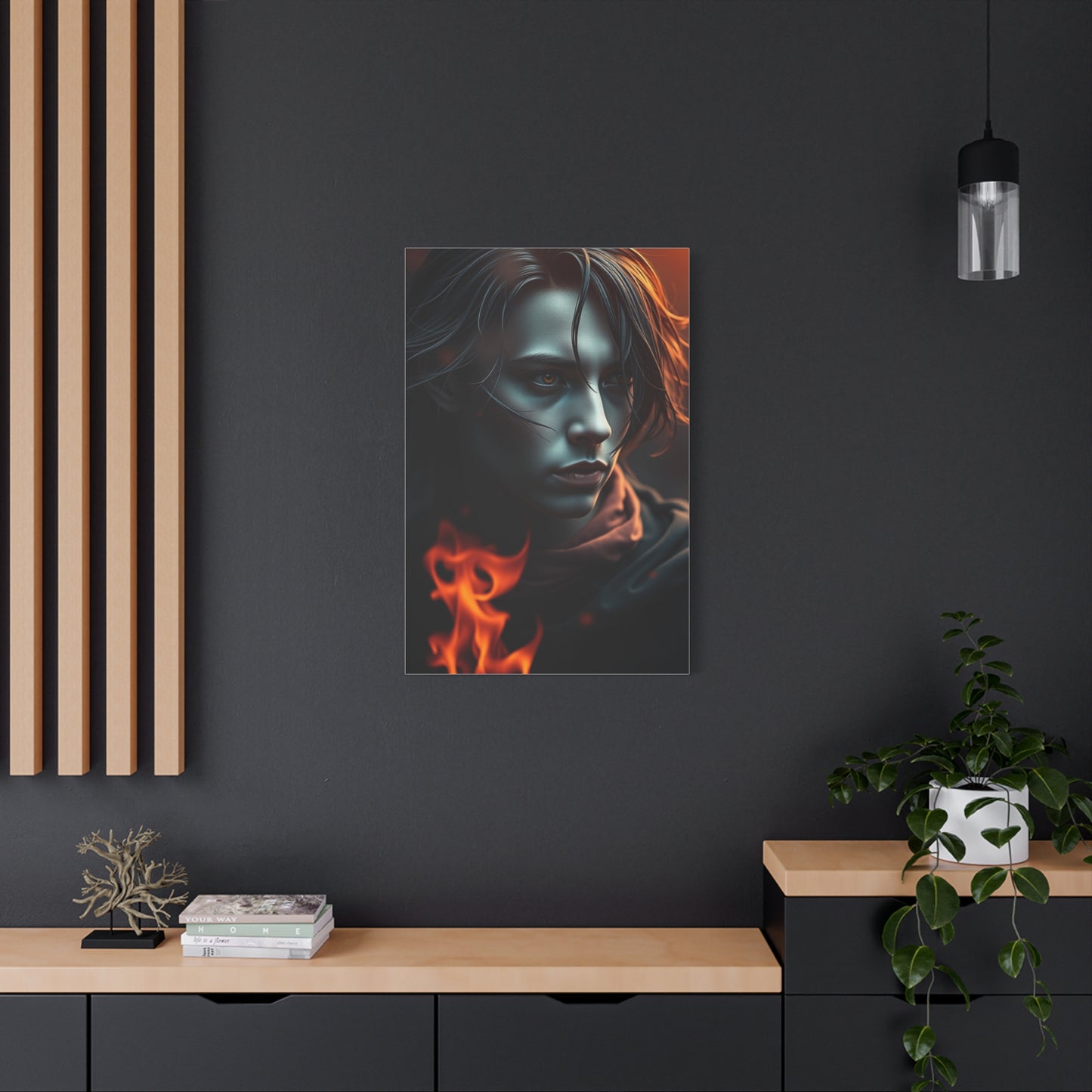 Chiaroscuro Enigma Piece Wall Art & Canvas Print