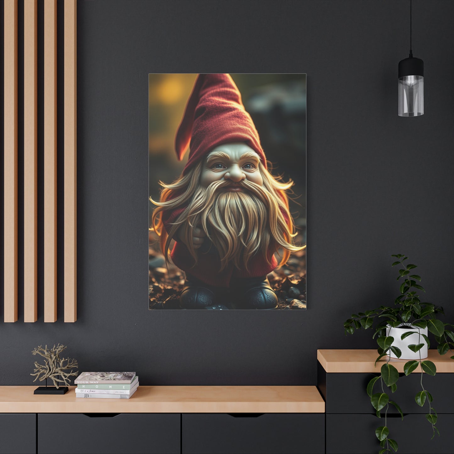 Enchanted Garden Tableau Wall Art & Canvas Print