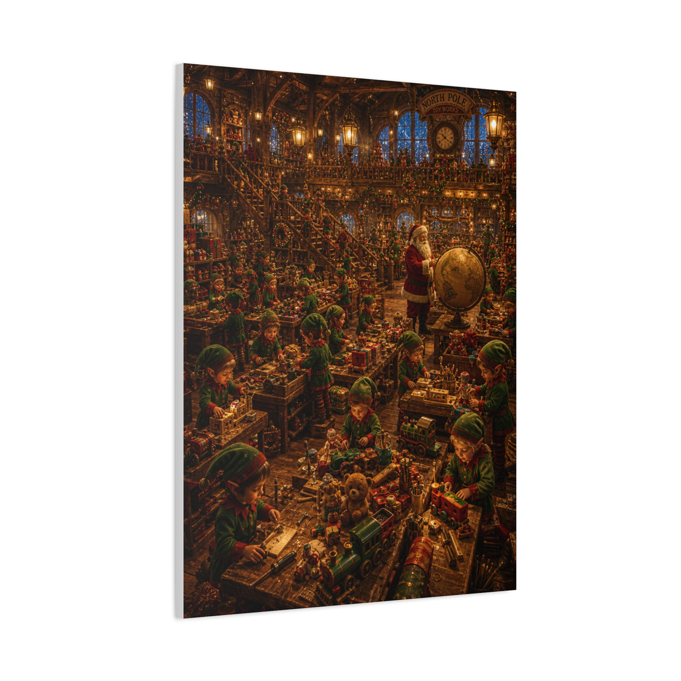 Grand North Pole Workshop Wall Art & Canvas Print