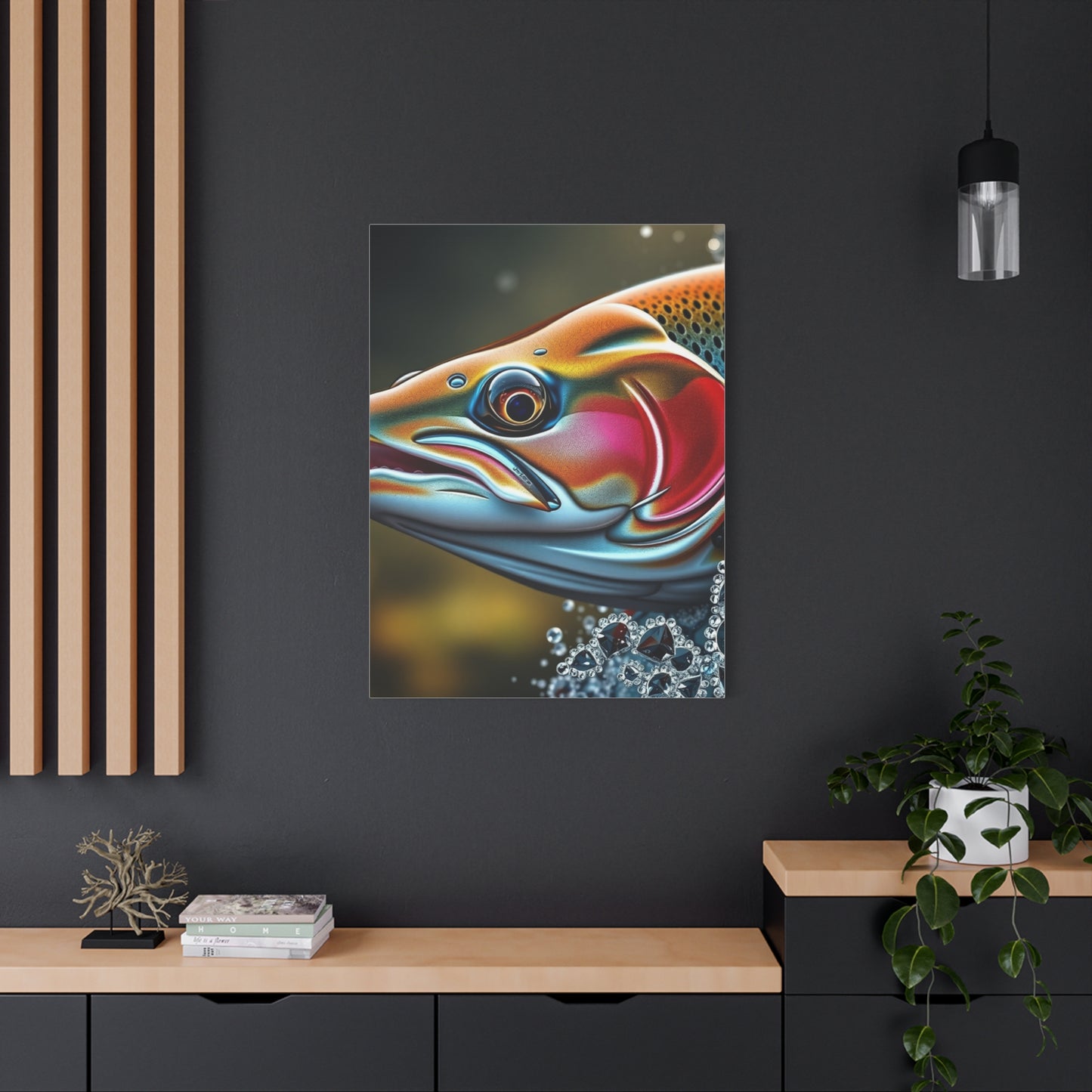 Supreme Trout Art Beautiful Collection Wall Art & Canvas Print