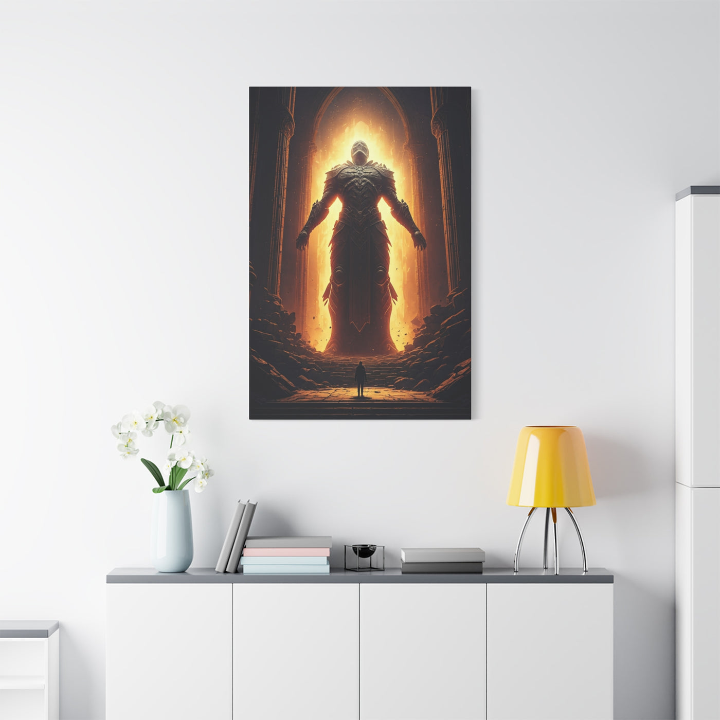 Ascended Flame Guardian Wall Art & Canvas Prints