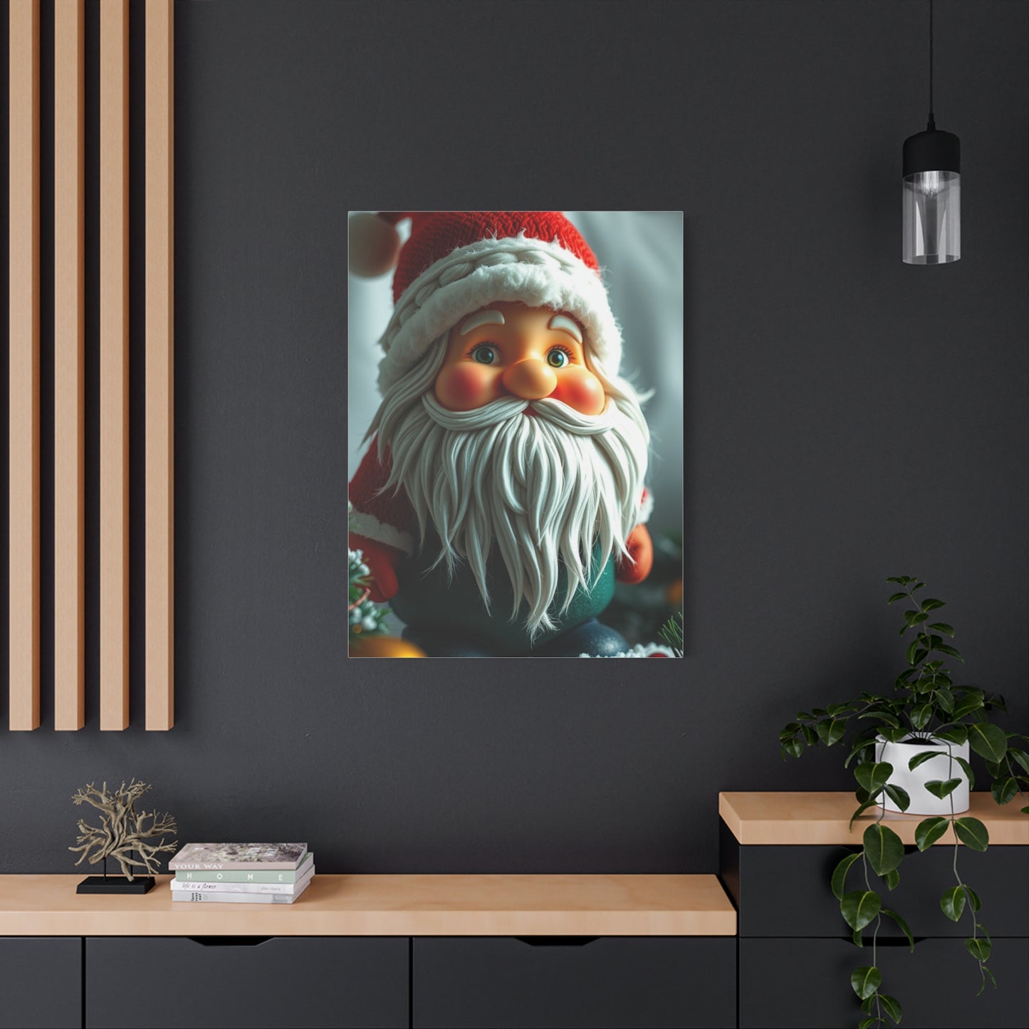 Christmas Gnome Art Luxury Canvas Wall Art & Canvas Print