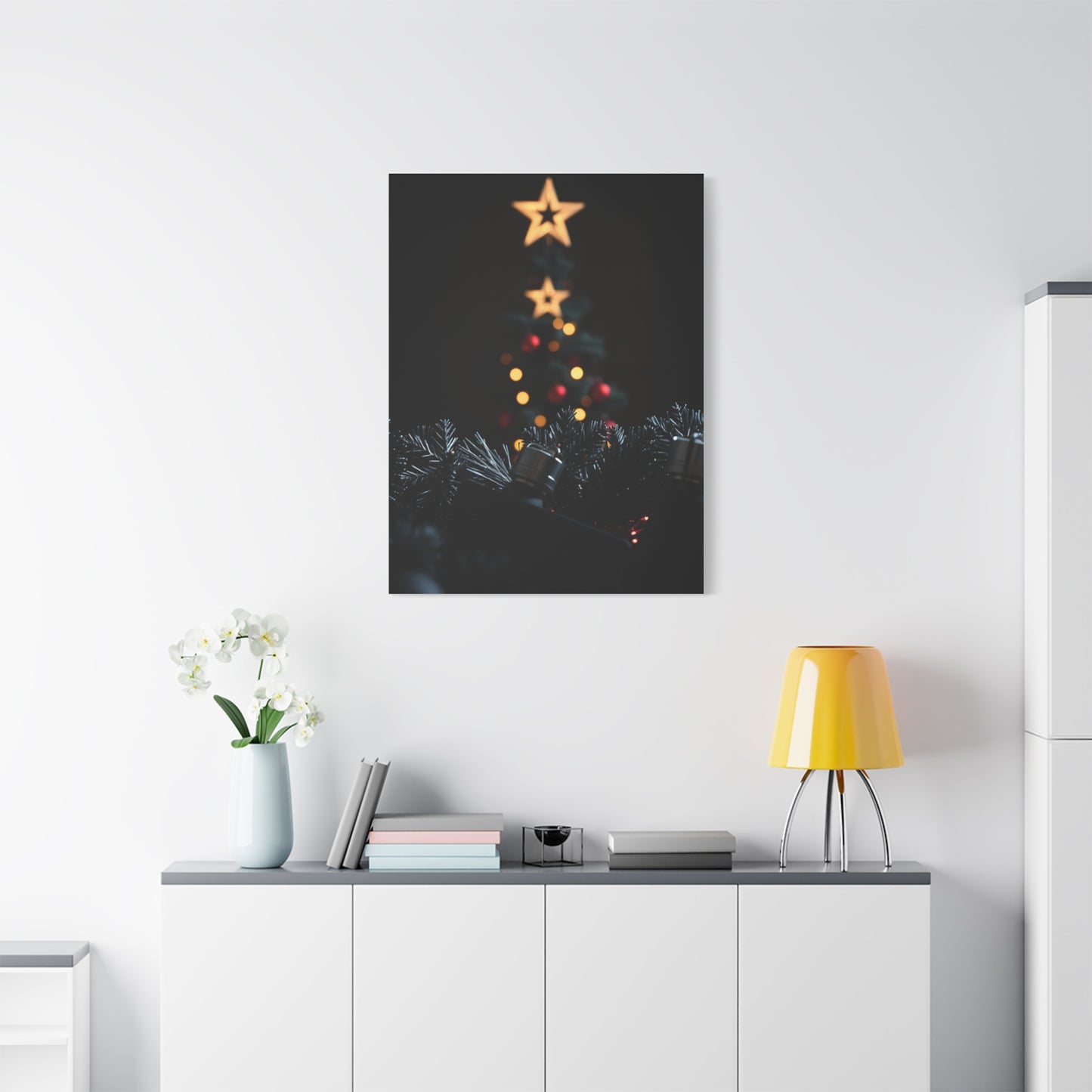Elite Black Christmas Art Vision Wall Art & Canvas Print