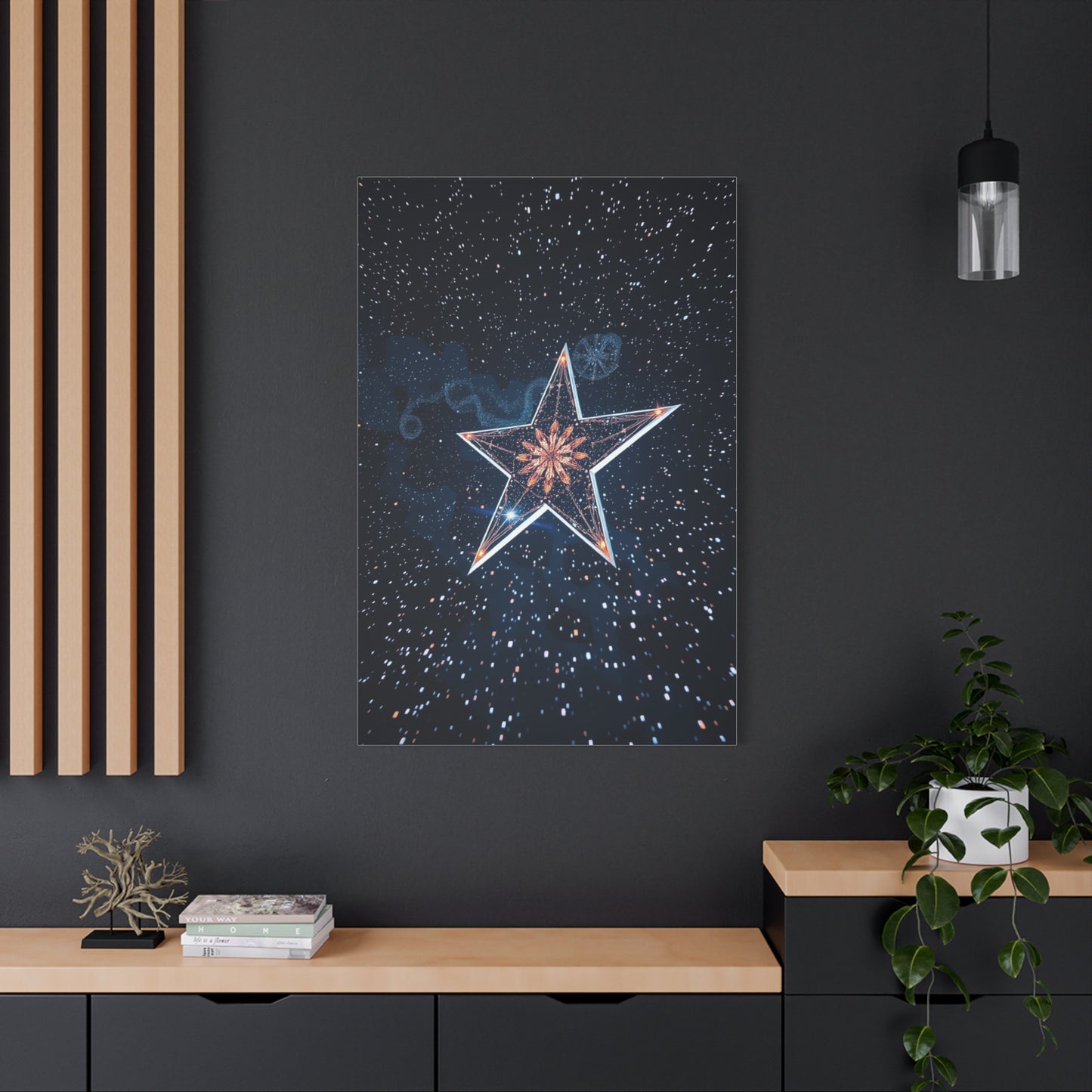 Star Wall Art Refined Canvas Wall Art & Canvas Print