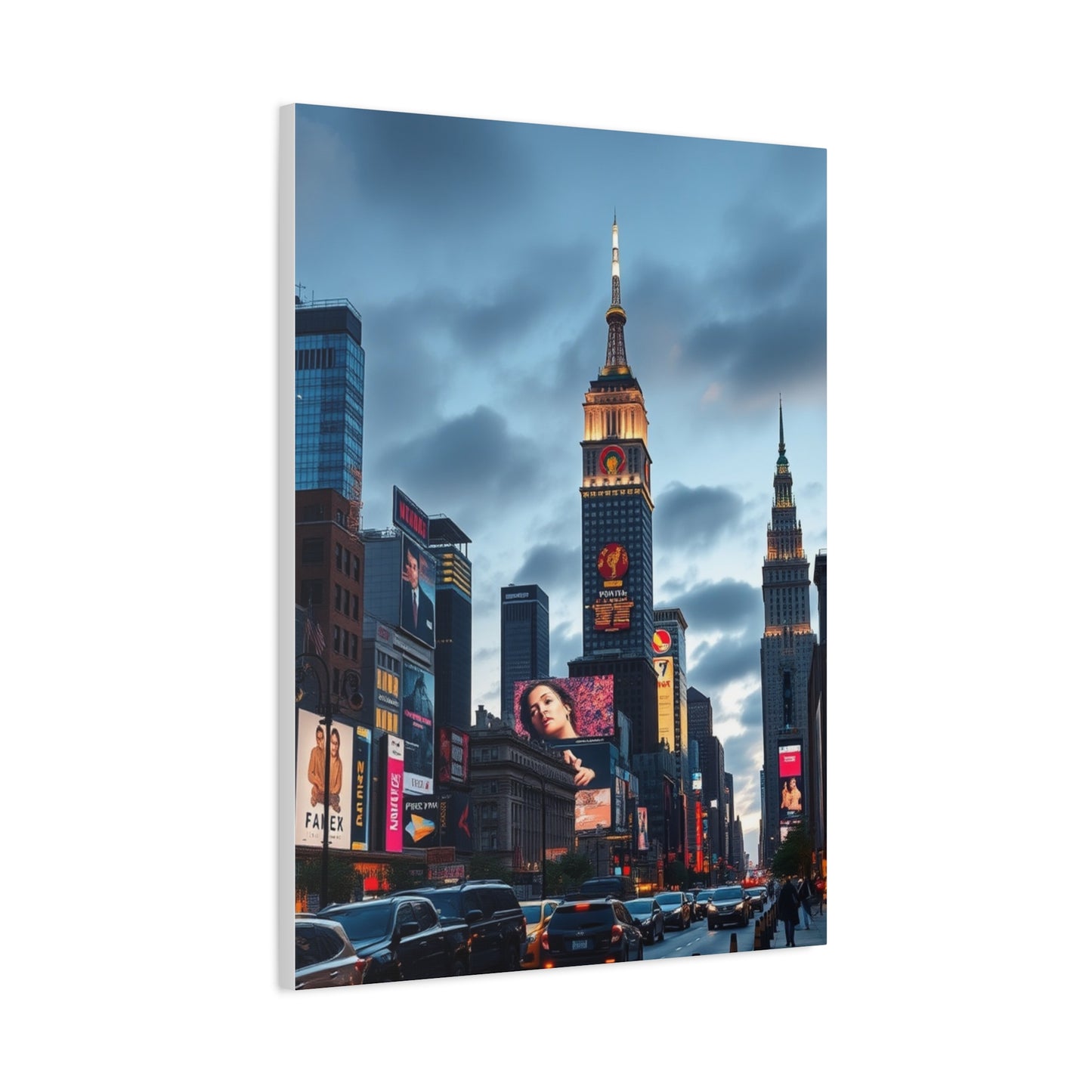 Concrete Jungle Elegance Wall Art & Canvas Print