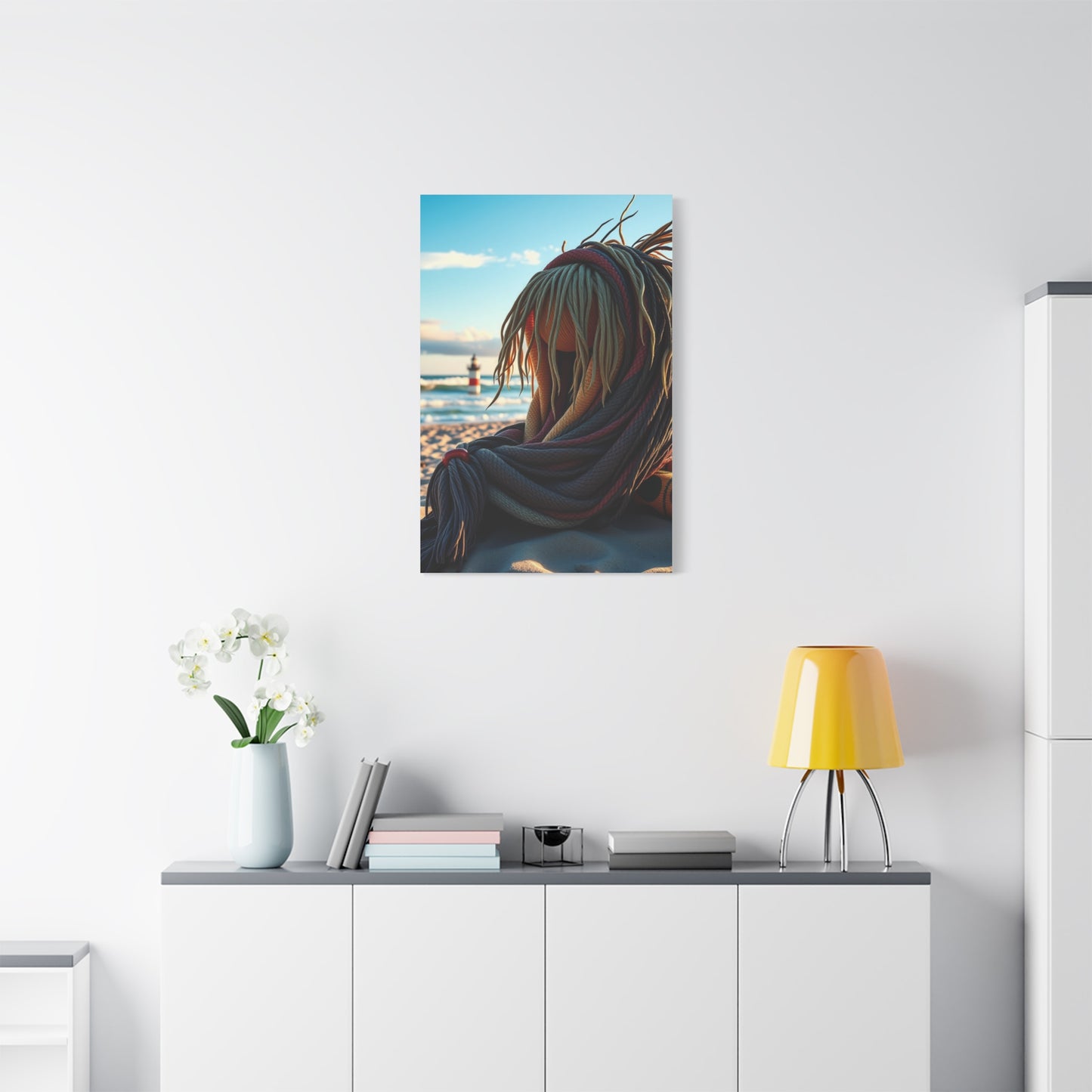 Azure Horizon Canvas Wall Art & Canvas Print