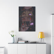 Naruto Uchiha Visual Prowess Eyes Poster Wall Art & Canvas Print