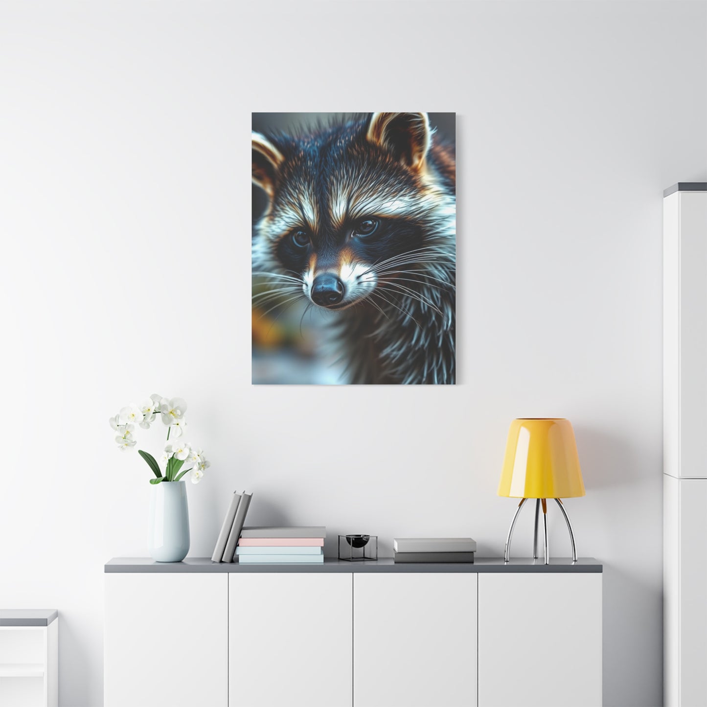 Raccoon Art Luxury Canvas Wall Art & Canvas Print