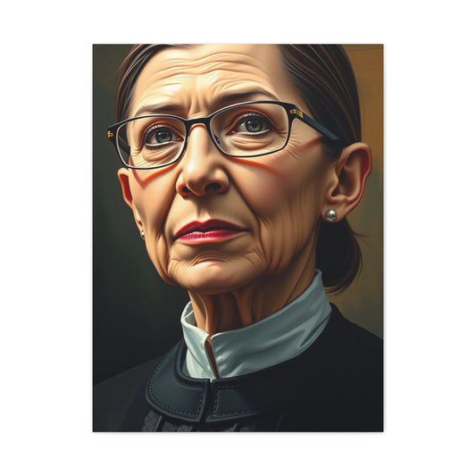 Ginsburg Reverence Canvas