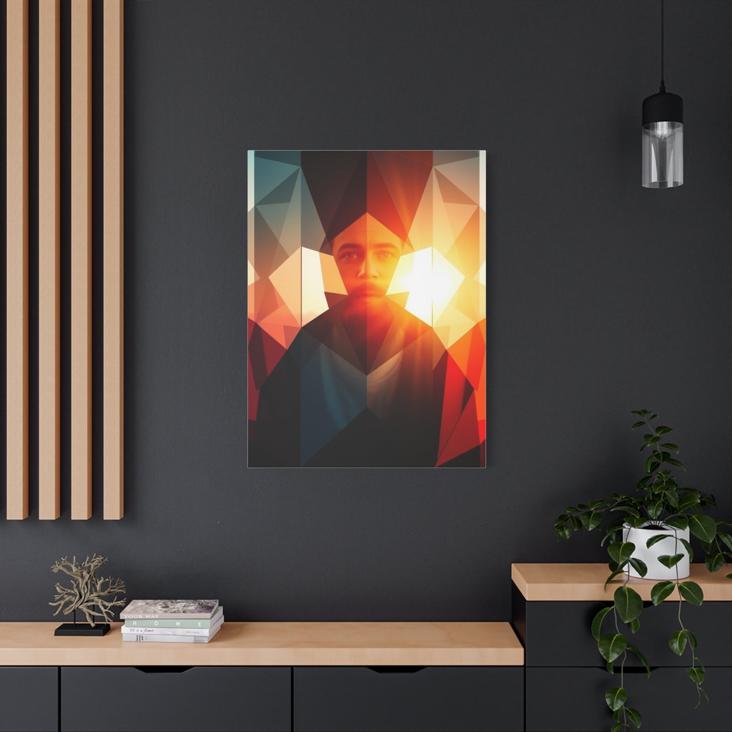 Geometric Elysium Canvas Wall Art & Canvas Print