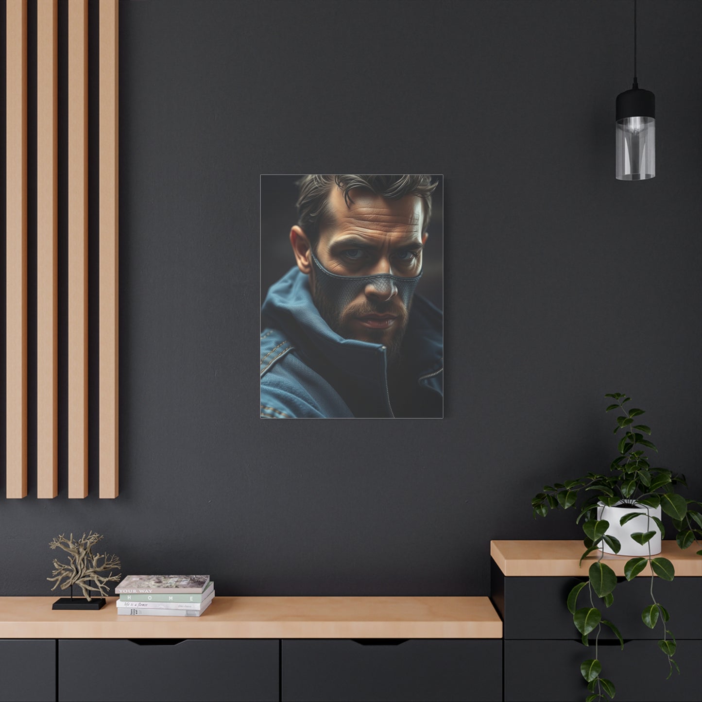 Denim and Leather Art Supreme Gallery Wall Art & Canvas Print