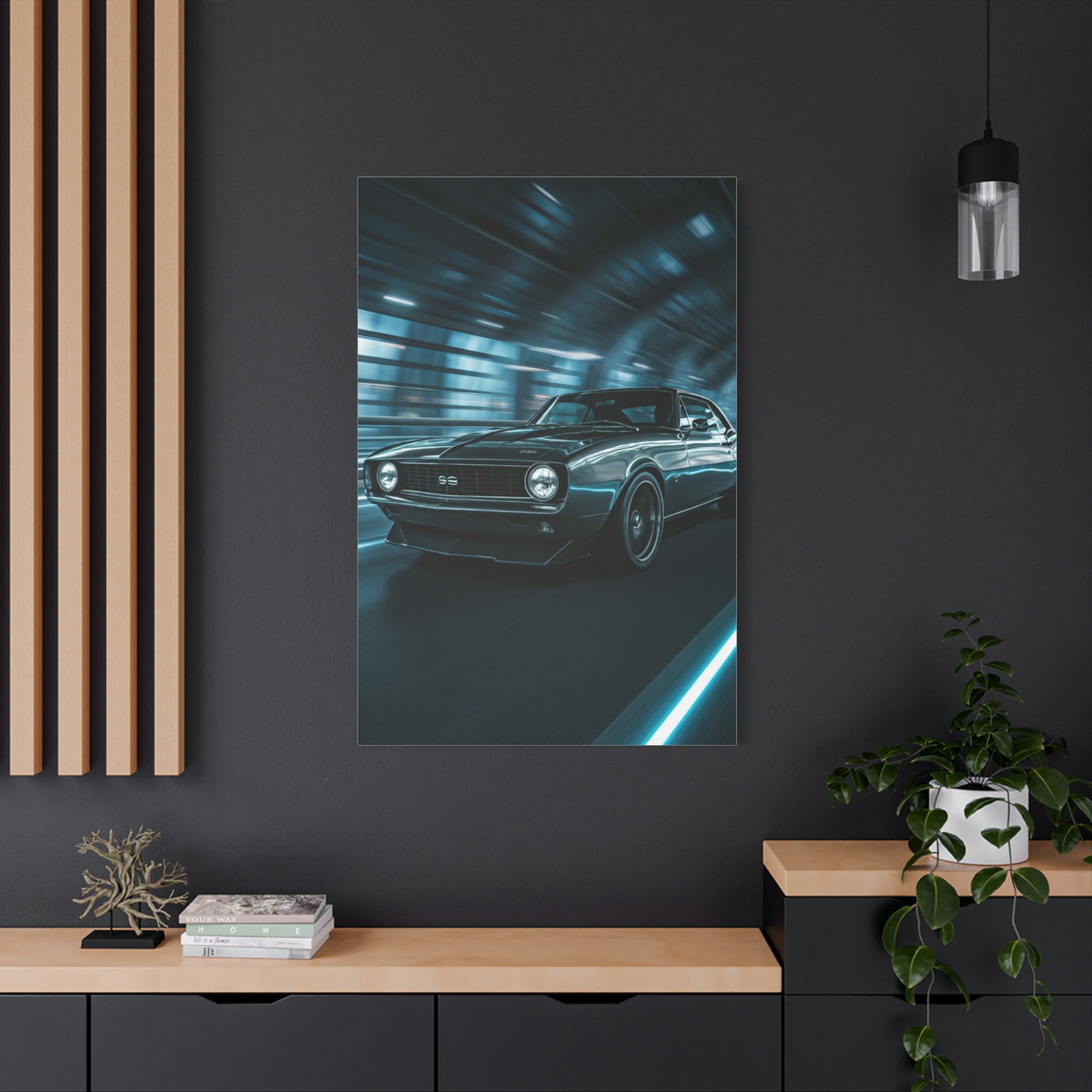 1969 Chevrolet Camaro SS Modernized Muscle Sprint Wall Art & Canvas Prints