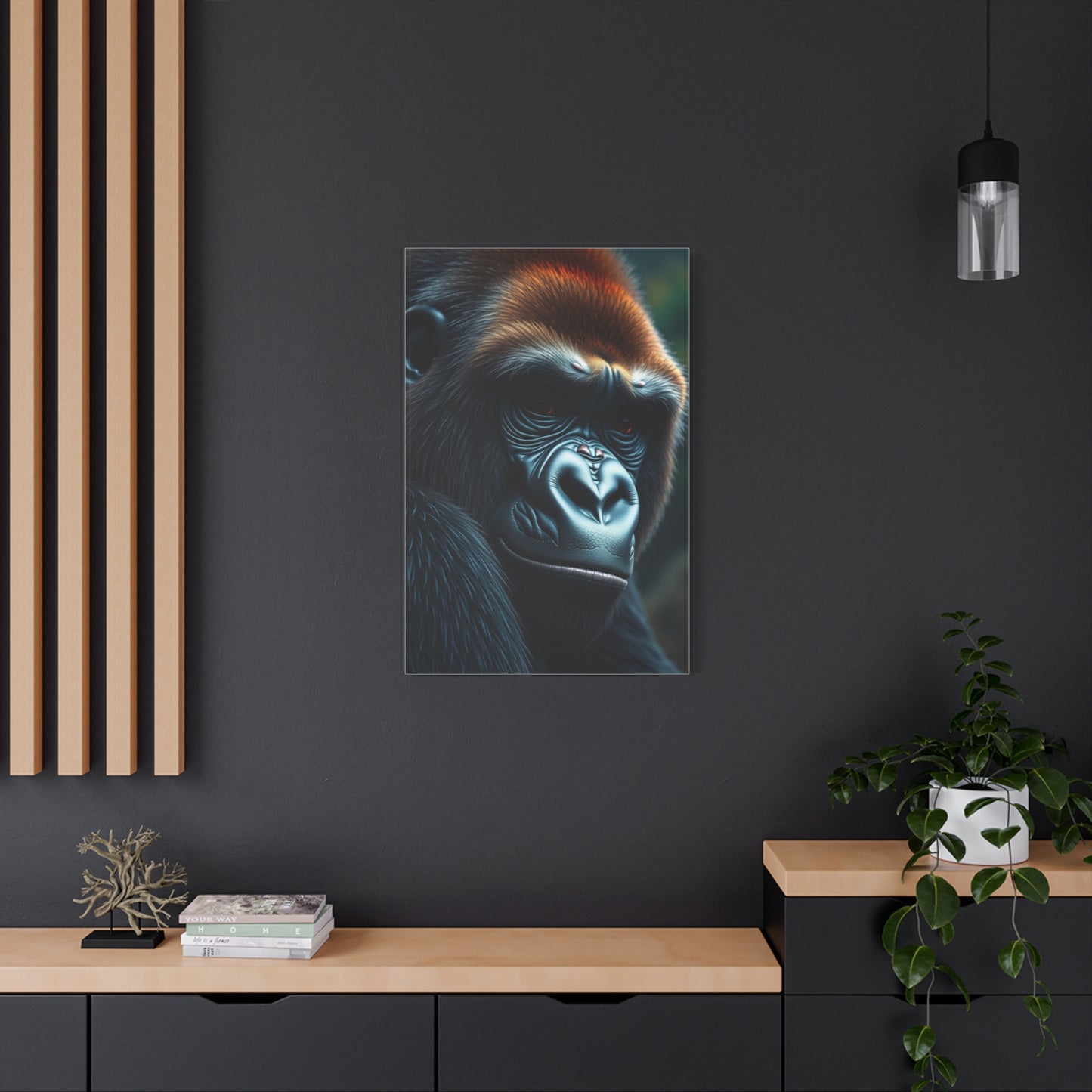 Gorilla Art Supreme Canvas Wall Art & Canvas Print