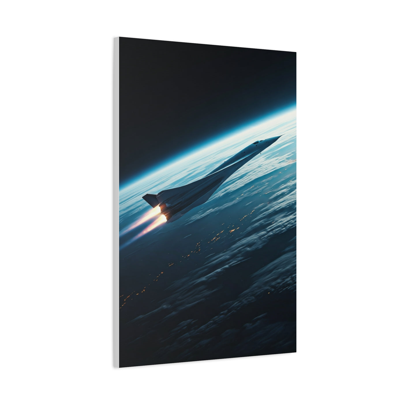 Hypersonic Spacecraft Speed Flight Wall Art & Canvas Prints