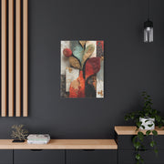 Sculptural Botanical Form Abstraction Wall Art & Canvas Print