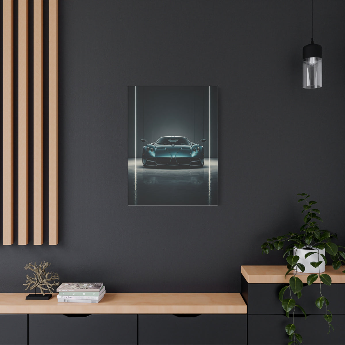 Pagani Huayra Museum Display Wall Art & Canvas Prints