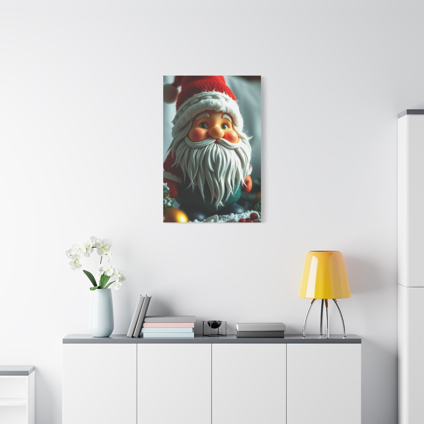 Christmas Gnome Art Luxury Canvas Wall Art & Canvas Print