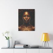 Radiant Tribal Goddess Portrait Wall Art & Canvas Prints