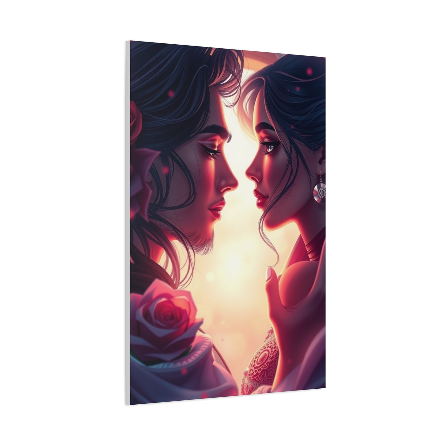 Soulful Embrace Canvas Wall Art & Canvas Print