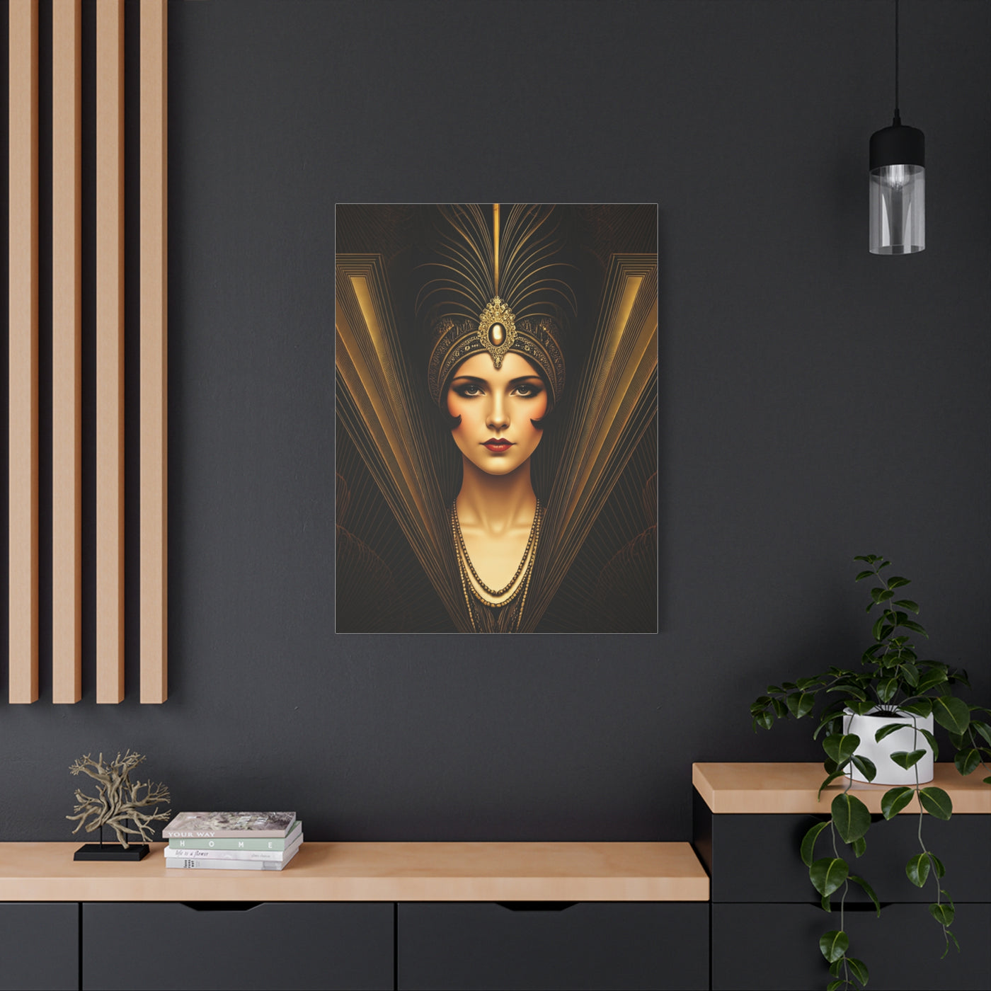 Regal Deco Queen Portrait Wall Art & Canvas Prints