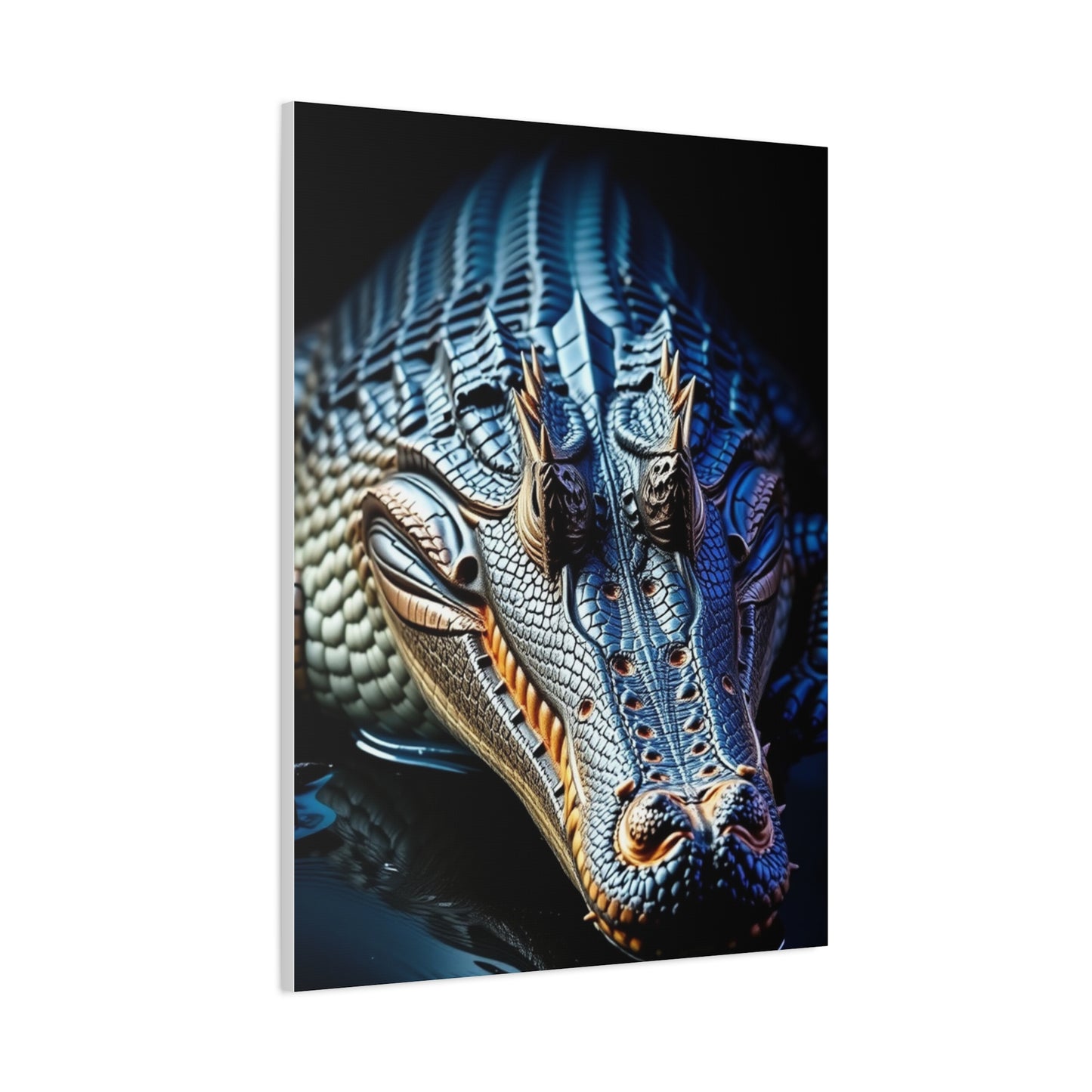 Crocodile & Alligator Art Supreme Canvas Wall Art & Canvas Print