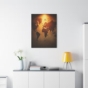 World Journey Aviation Map Wall Art & Canvas Prints