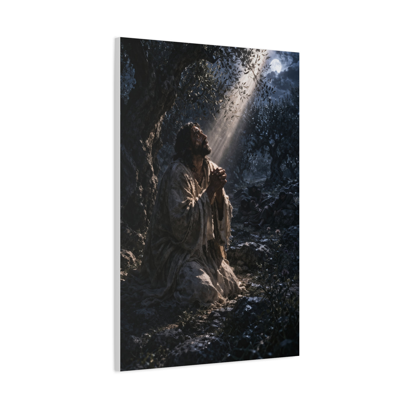 Agony in Gethsemane Night Prayer Wall Art & Canvas Print