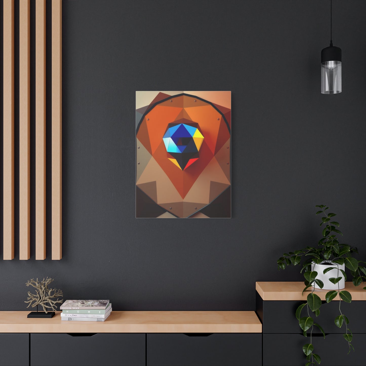 Luxe Geometric Reverie Wall Art & Canvas Print