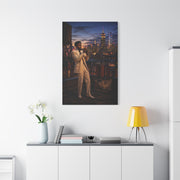Rooftop Jazz Manhattan Twilight Wall Art & Canvas Print