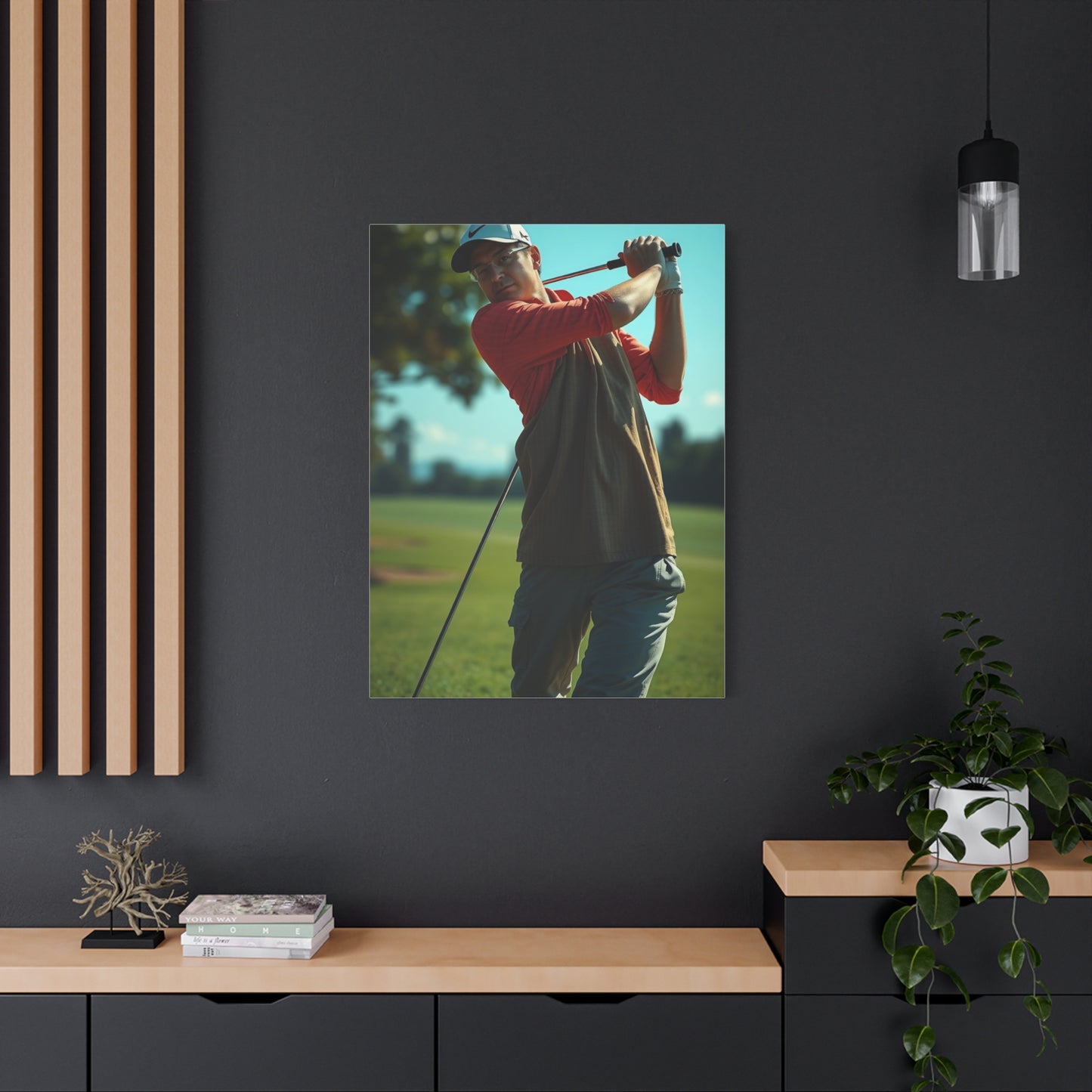 Elysian Green Portraiture Wall Art & Canvas Print