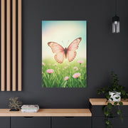 Blush Meadow Butterfly Elegance Wall Art & Canvas Prints