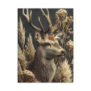Victorian Natural History Deer Study Wall Art & Canvas Print