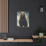 Majestic Grizzly Standing Portrait Wall Art & Canvas Prints