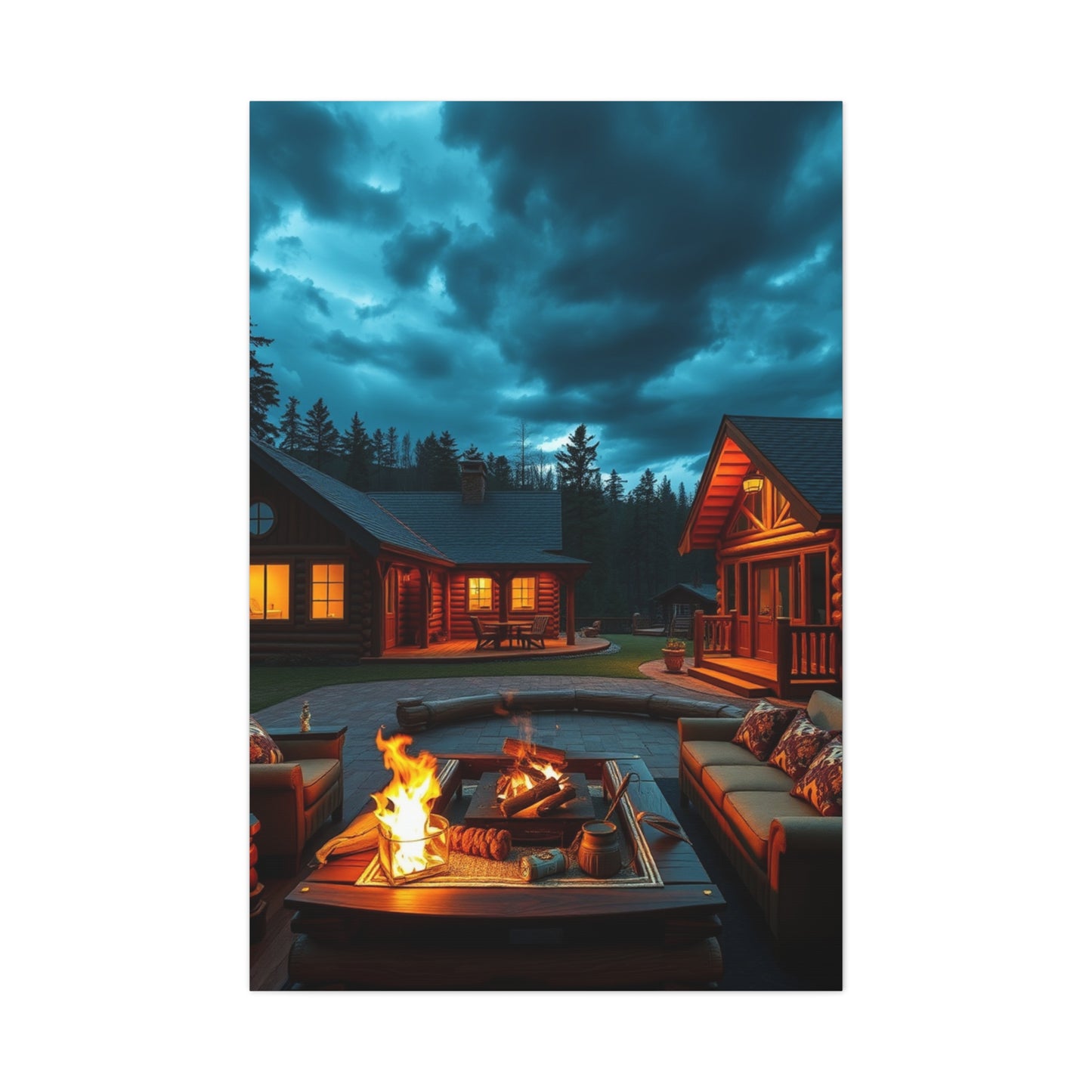 Cabin & Lodge Decor Art Supreme Canvas Wall Art & Canvas Print