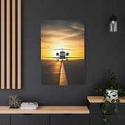 Runway Golden Departure Wall Art & Canvas Prints