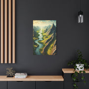 Mountain River Valley Wall Art & Canvas Prints