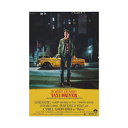 Taxi Driver 1976 Movie Poster Wall Art & Canvas Print