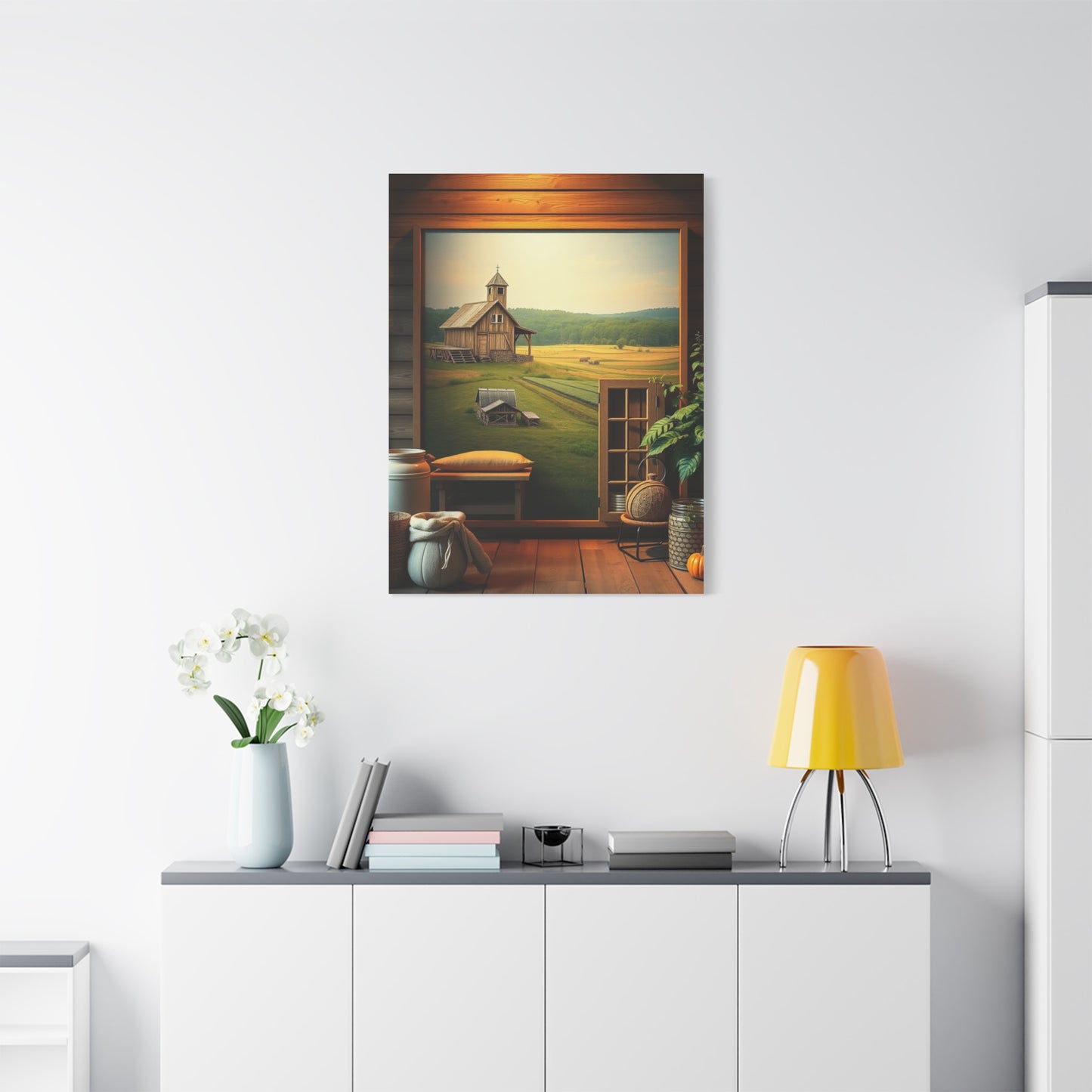 Rural Reverie Premium Print Wall Art & Canvas Print