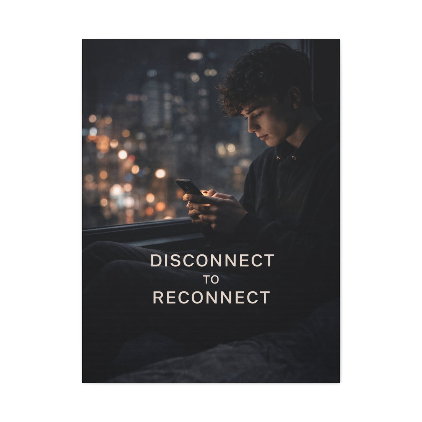 Disconnect to Reconnect Wall Art & Canvas Print