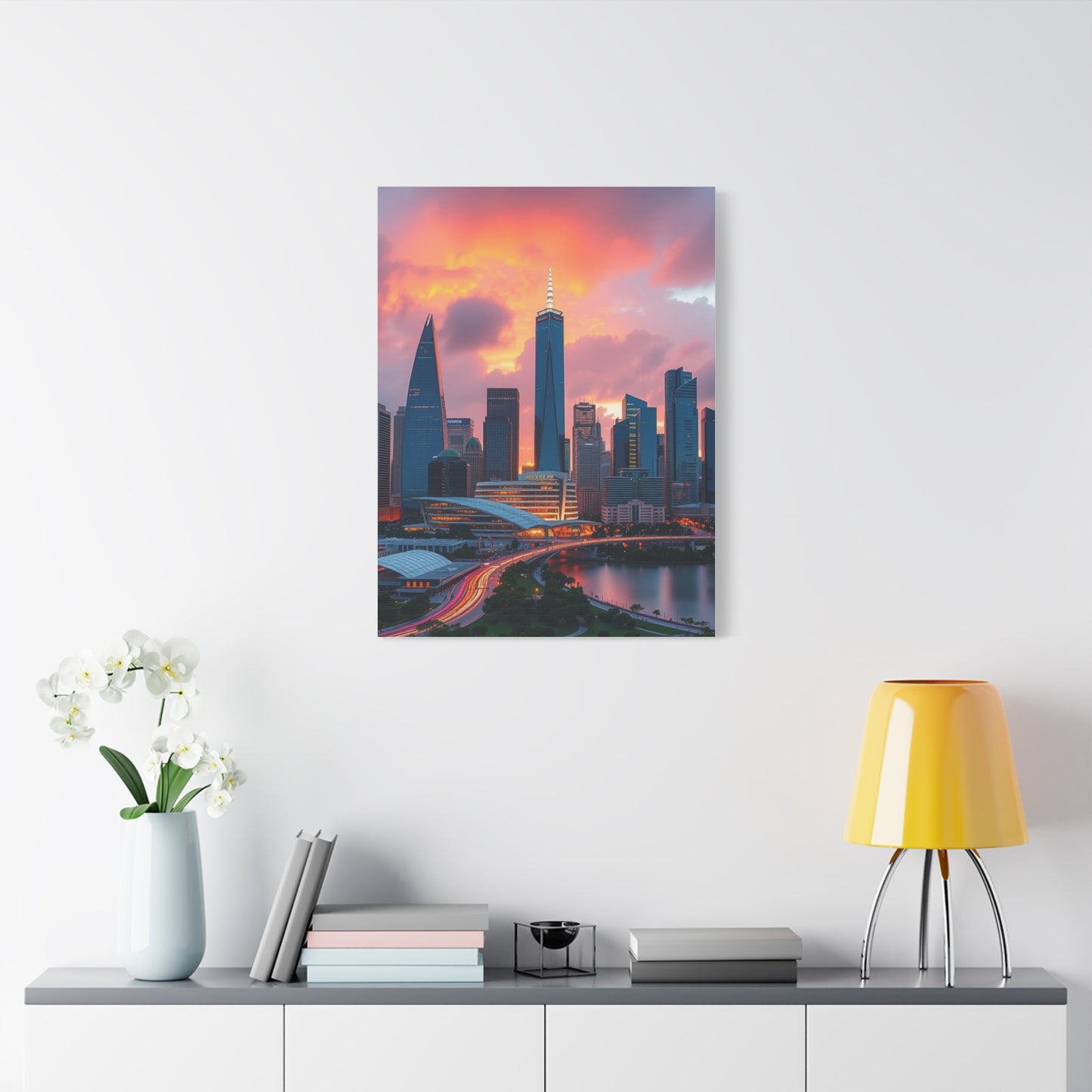 Supreme Houston Skylines Art Collection Wall Art & Canvas Print